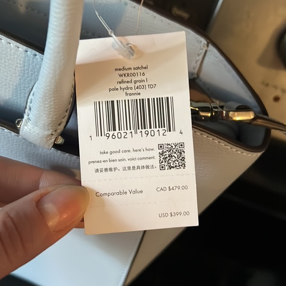 Kate Spade medium satchel. Brand new with tags. Paid $400. $200 obo - Picture 2 of 2
